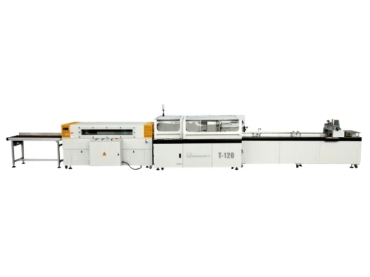 High-speed shrink wrapping machine easily creates exquisite covers for books and periodicals