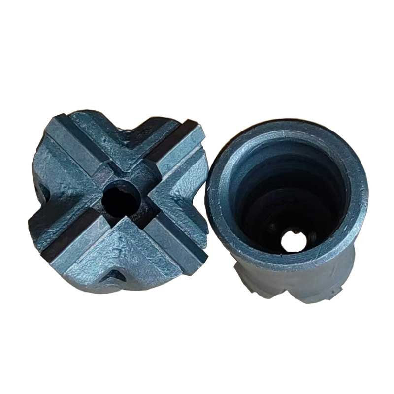 Blast Furnace Taphole Cross Bit Tungsten Carbide Metallurgical